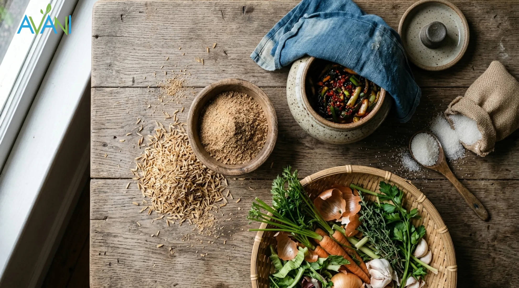 Materials needed to start Takakura composting at home