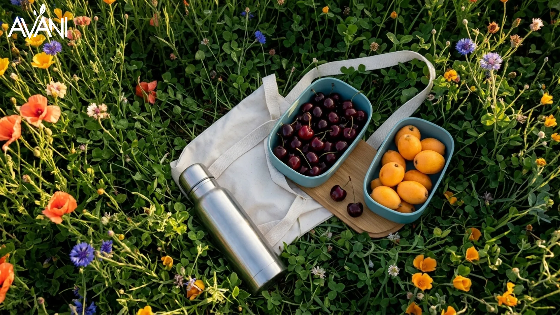 Reuseable items such as food container, clothe bag, and tumbler